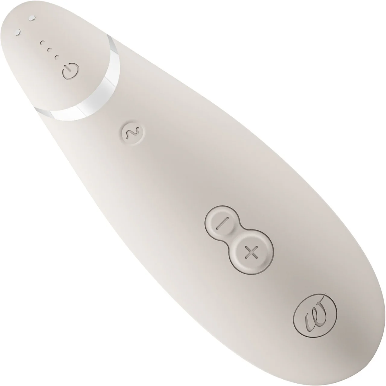 Womanizer Premium 2 Pleasure Air Clitoral Stimulator - Warm Grey - Image 5