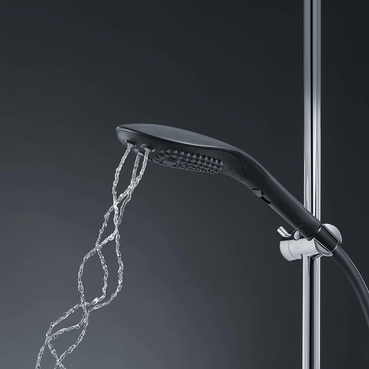 Womanizer Wave Shower Head & Water Massage Clitoral Stimulator - Black - Image 13