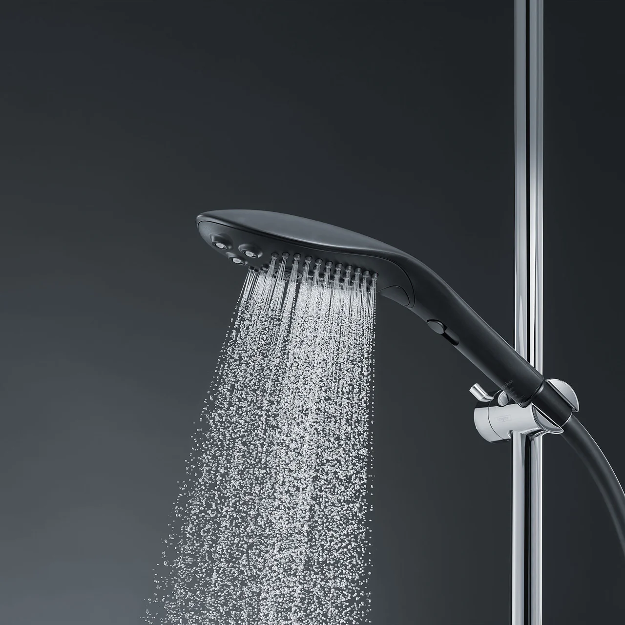 Womanizer Wave Shower Head & Water Massage Clitoral Stimulator - Black - Image 14