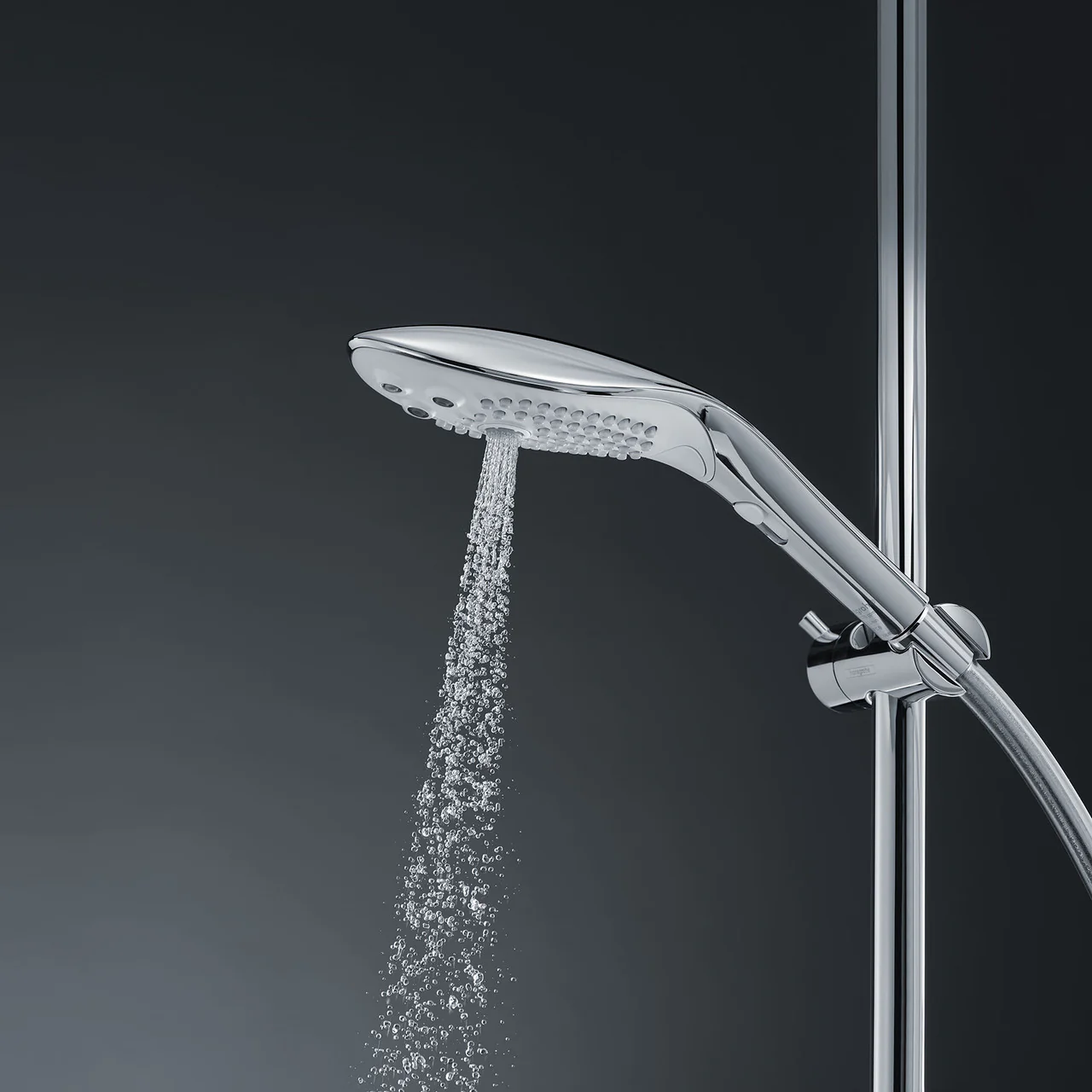 Womanizer Wave Shower Head & Water Massage Clitoral Stimulator - Chrome - Image 12
