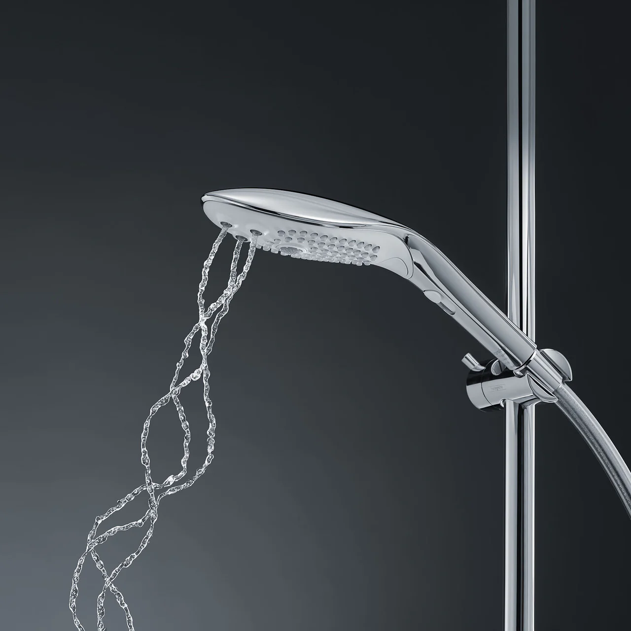 Womanizer Wave Shower Head & Water Massage Clitoral Stimulator - Chrome - Image 13