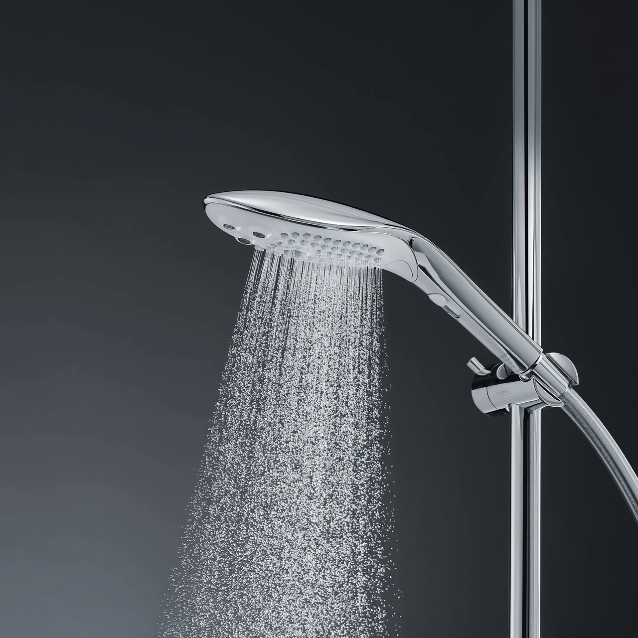 Womanizer Wave Shower Head & Water Massage Clitoral Stimulator - Chrome - Image 14