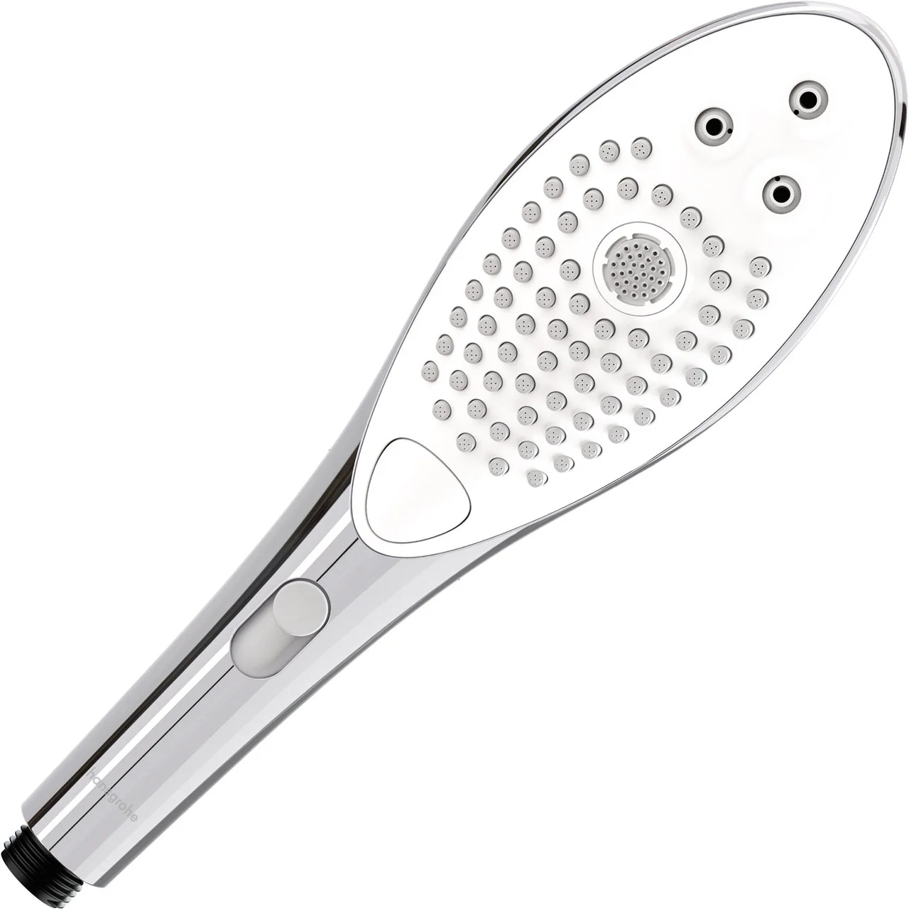 Womanizer Wave Shower Head & Water Massage Clitoral Stimulator - Chrome - Image 3