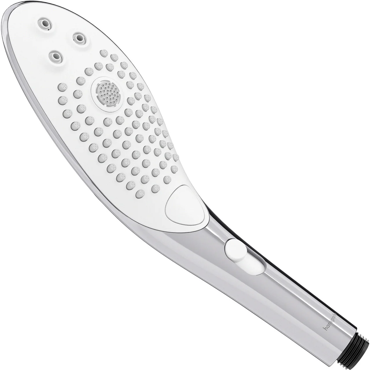 Womanizer Wave Shower Head & Water Massage Clitoral Stimulator - Chrome - Image 4
