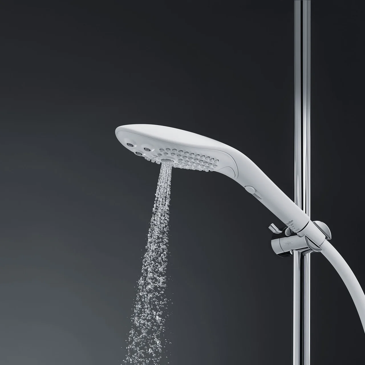 Womanizer Wave Shower Head & Water Massage Clitoral Stimulator - White - Image 12