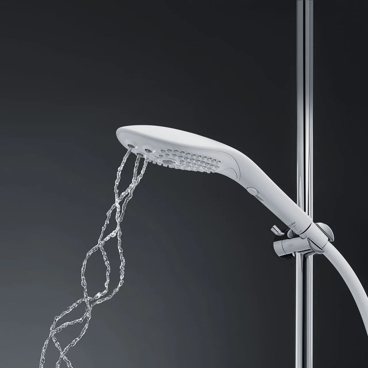 Womanizer Wave Shower Head & Water Massage Clitoral Stimulator - White - Image 13
