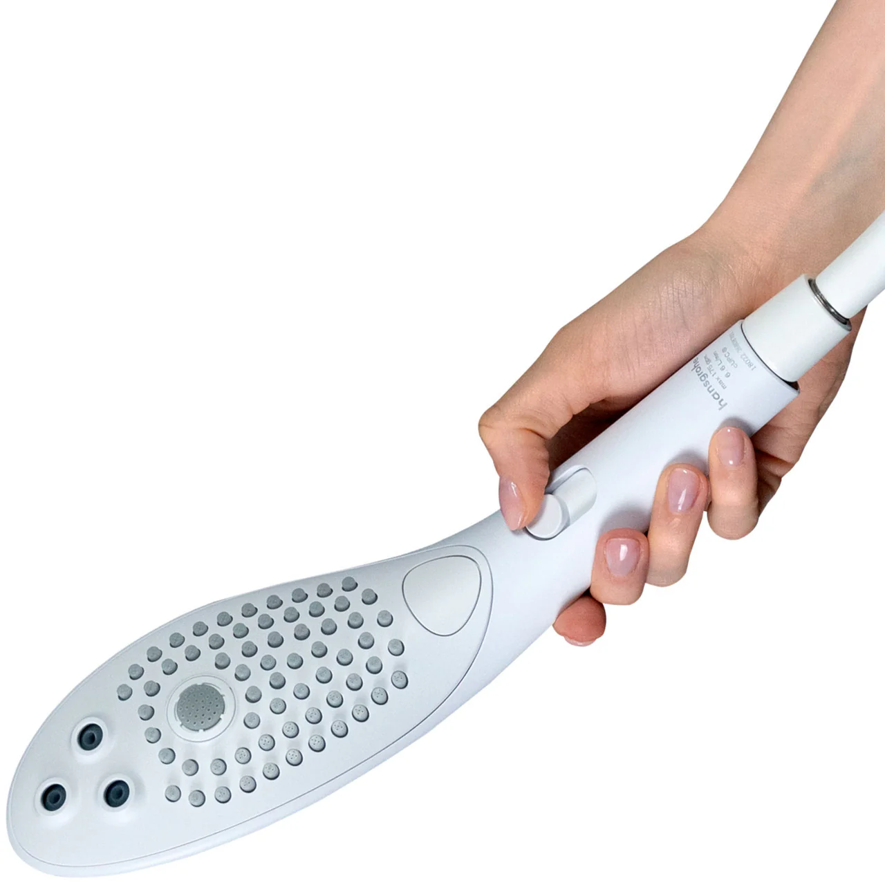 Womanizer Wave Shower Head & Water Massage Clitoral Stimulator - White - Image 6