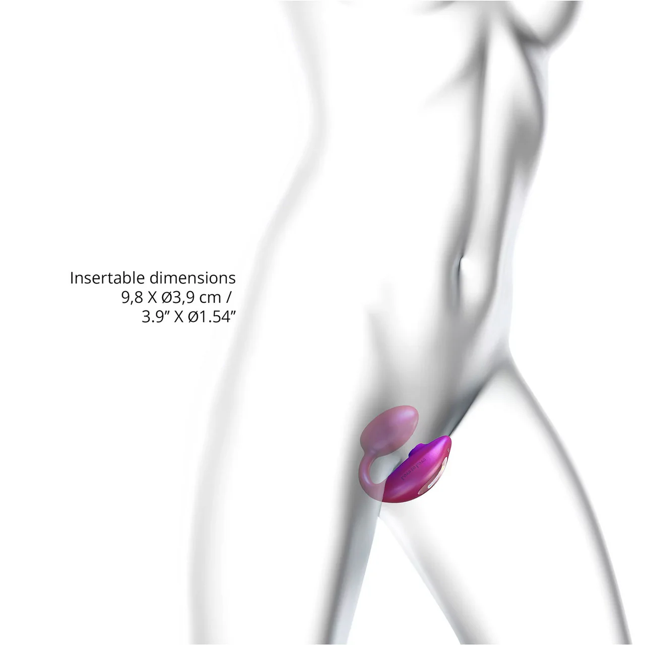 Wonderlover Air Pulse Clitoral Stimulator & Vibrating G-Spot Egg By Love To Love - Iridescent Berry - Image 7