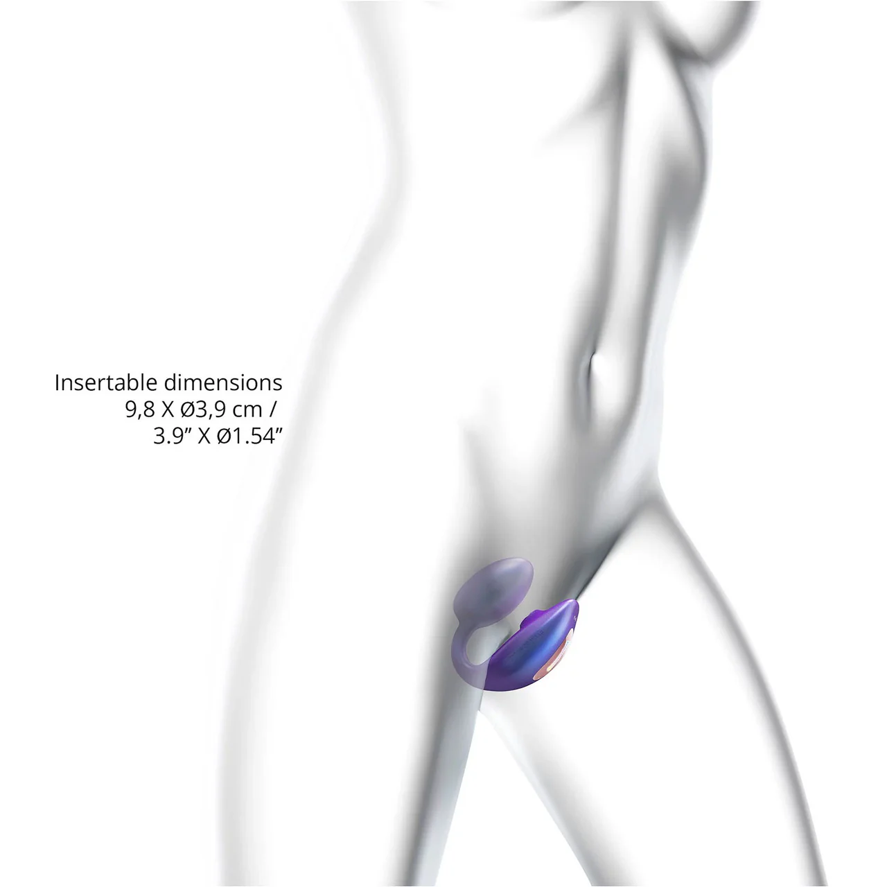 Wonderlover Air Pulse Clitoral Stimulator & Vibrating G-Spot Egg By Love To Love - Iridescent Night - Image 7