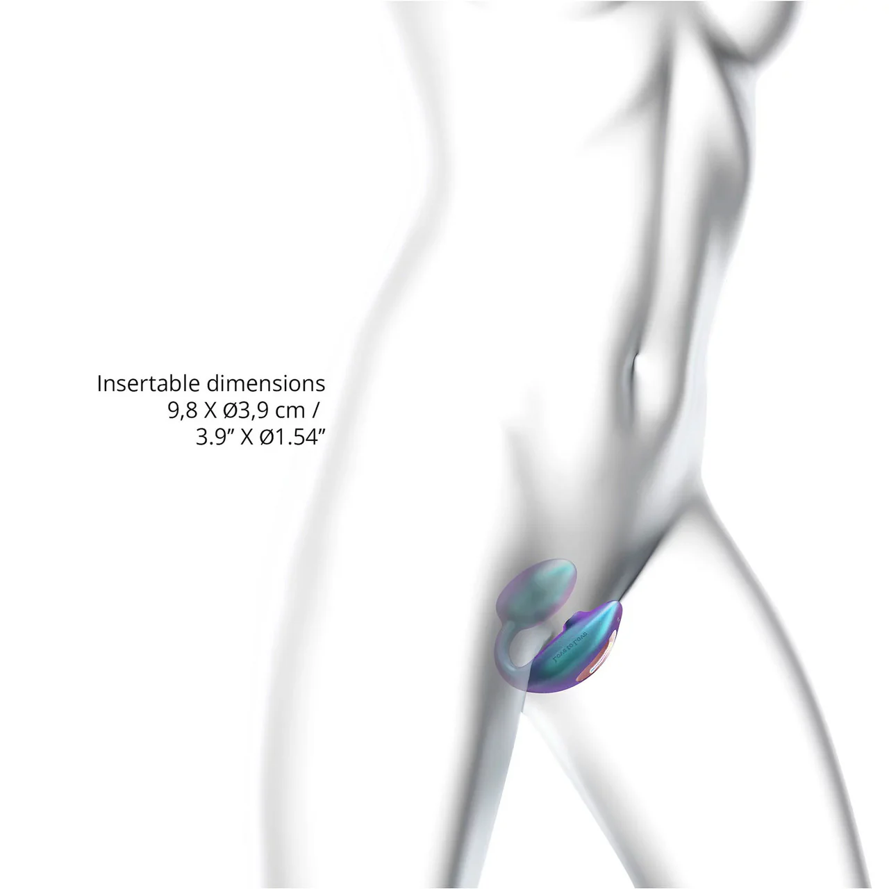 Wonderlover Air Pulse Clitoral Stimulator & Vibrating G-Spot Egg By Love To Love - Iridescent Turquoise - Image 7