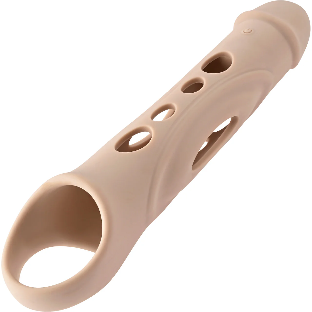 Zero Tolerance Big Boy Extender Rechargeable Silicone Penis Extension With Remote - Vanilla - Image 7