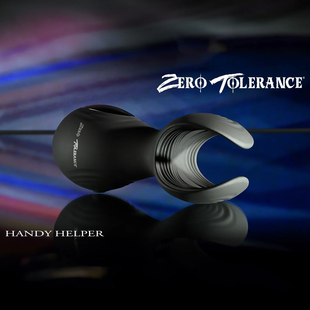 Zero Tolerance Handy Helper Rechargeable Waterproof Silicone Vibrating Penis Stroker - Image 8