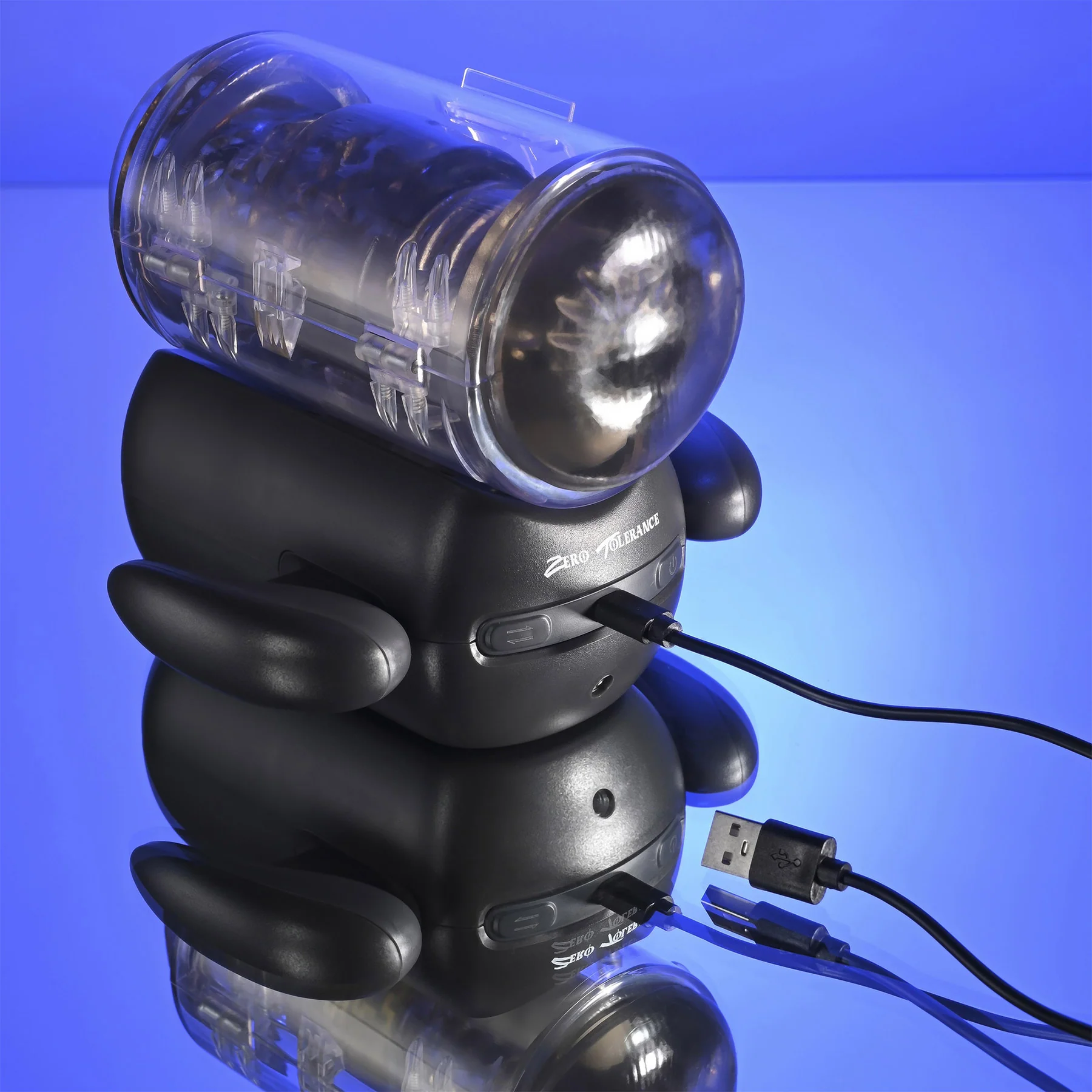 Zero Tolerance Hold Me Tight Rechargeable Heated Auto Thrusting Stroker - Image 4