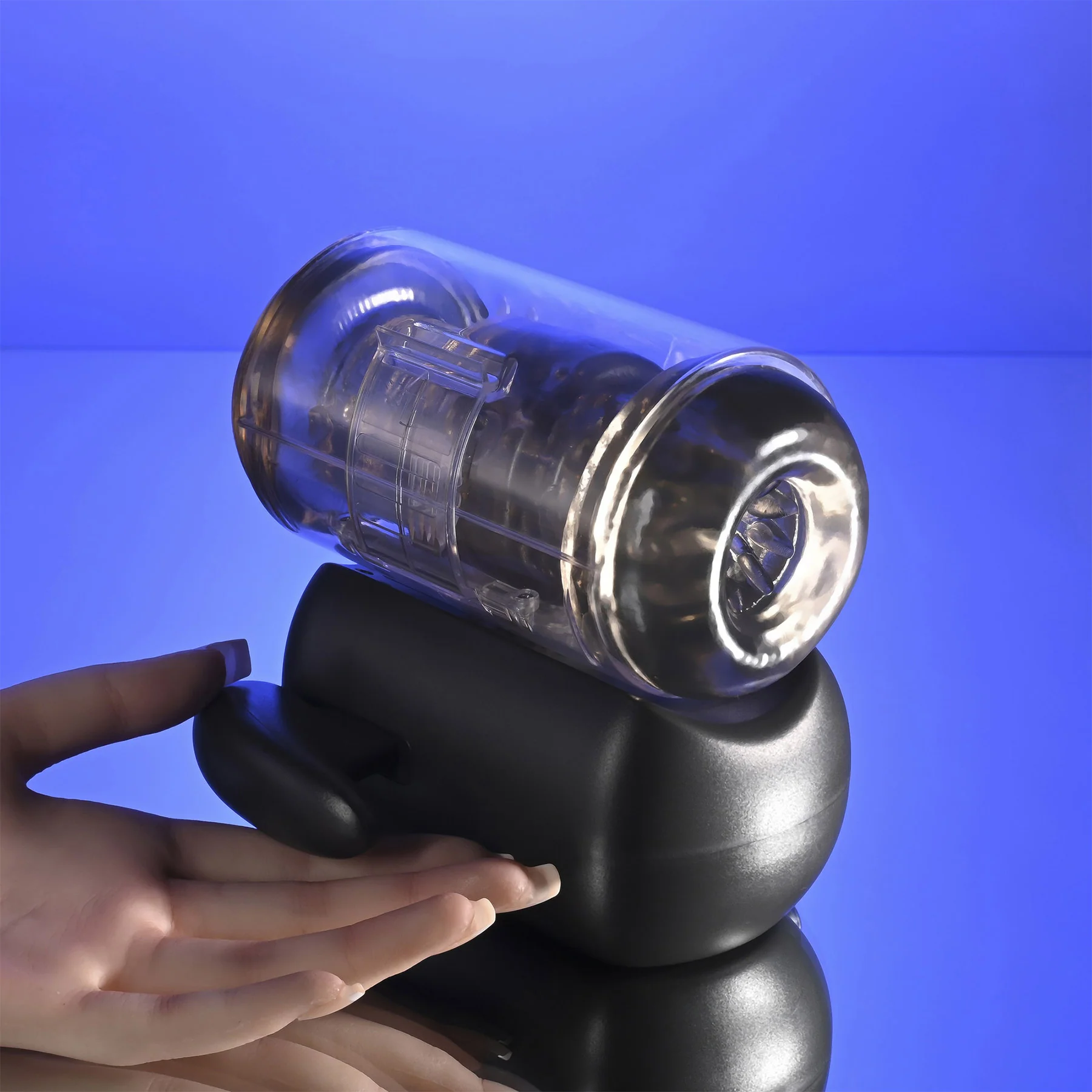 Zero Tolerance Hold Me Tight Rechargeable Heated Auto Thrusting Stroker - Image 8