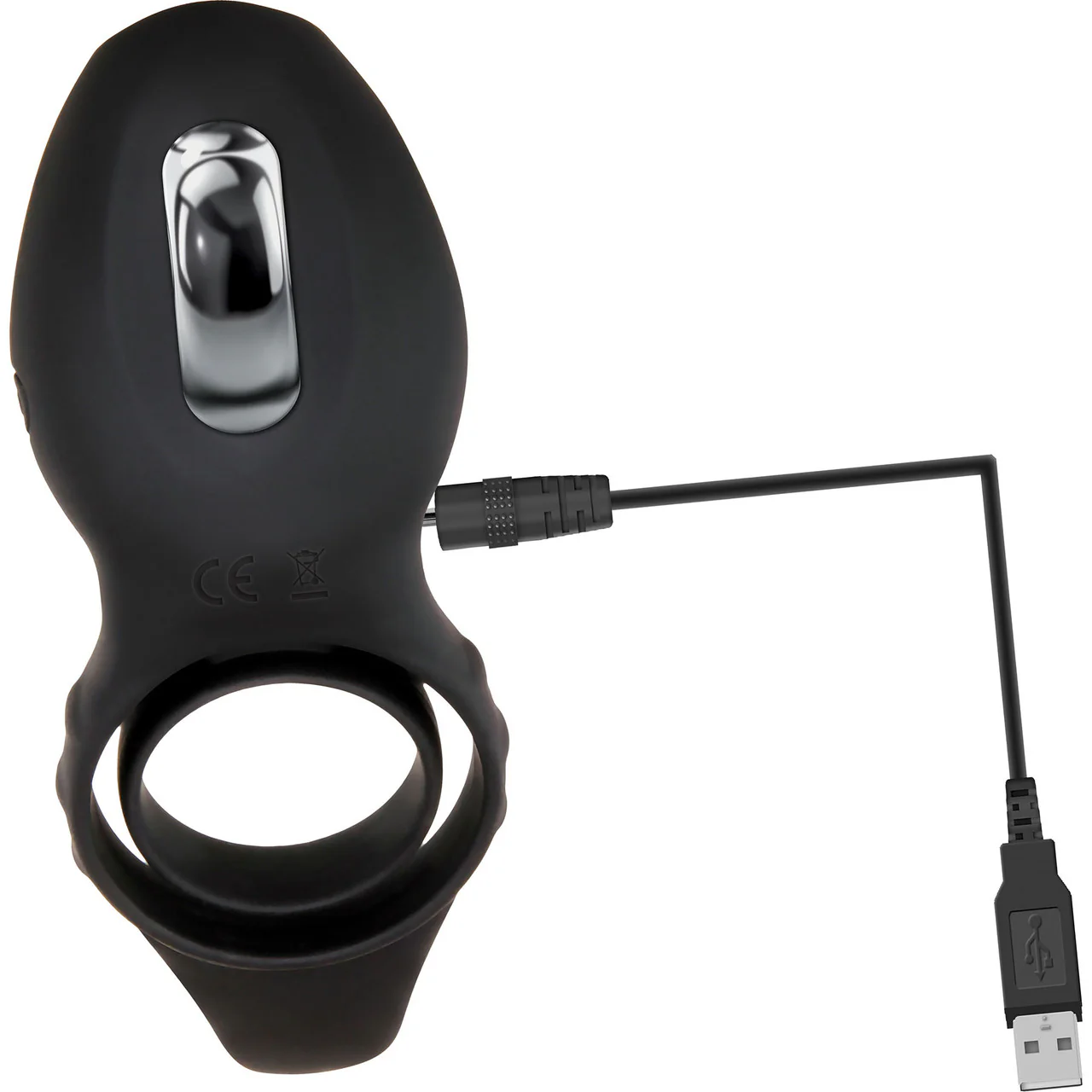 Zero Tolerance Mr. Flicker Vibrating Silicone Rechargeable Cock Ring With Flickering Tongue - Image 11