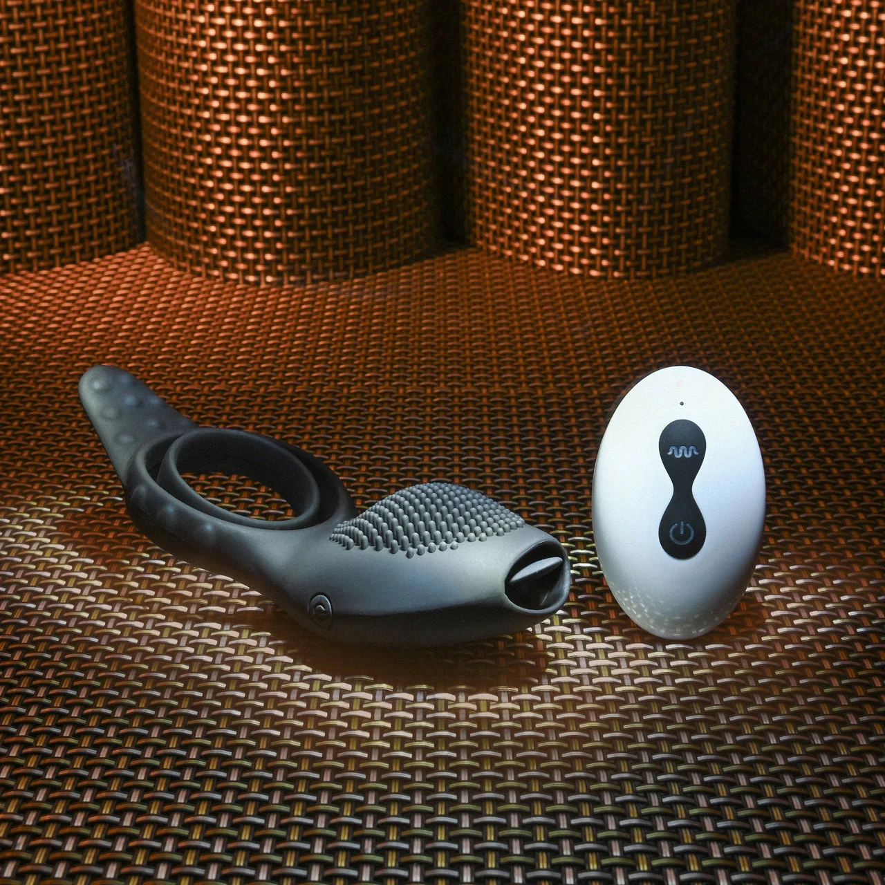 Zero Tolerance Mr. Flicker Vibrating Silicone Rechargeable Cock Ring With Flickering Tongue - Image 4