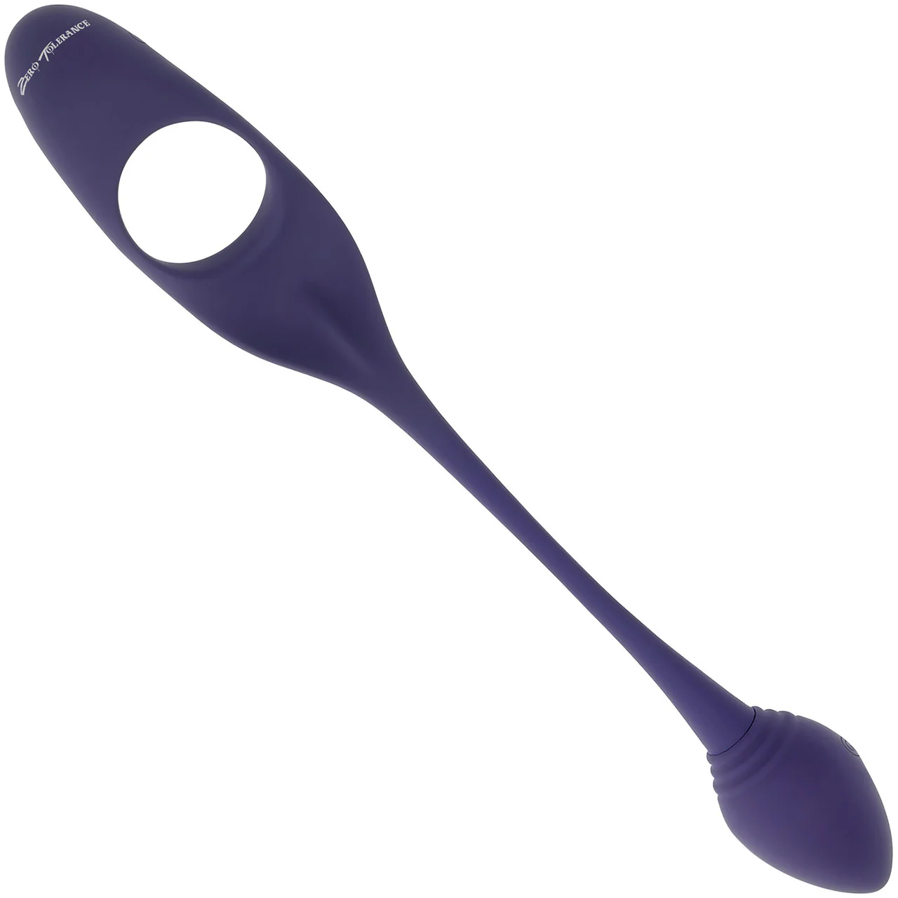 Zero Tolerance Tip To Tail Rechargeable Waterproof Silicone Vibrating Cock Ring & Anal Plug - Purple - Image 10