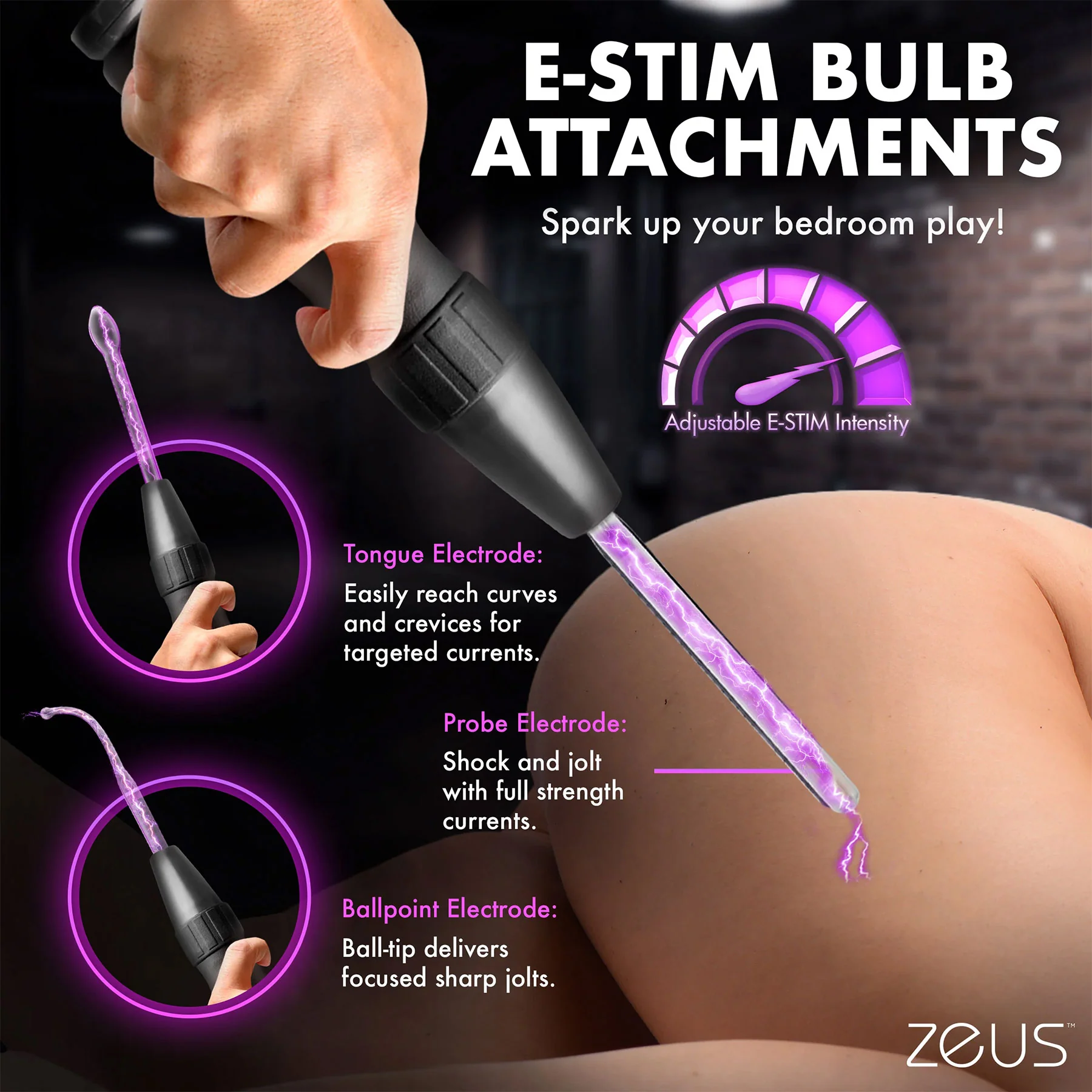 Zeus Electrosex Ultimate Edition Violet Wand Set - Image 6