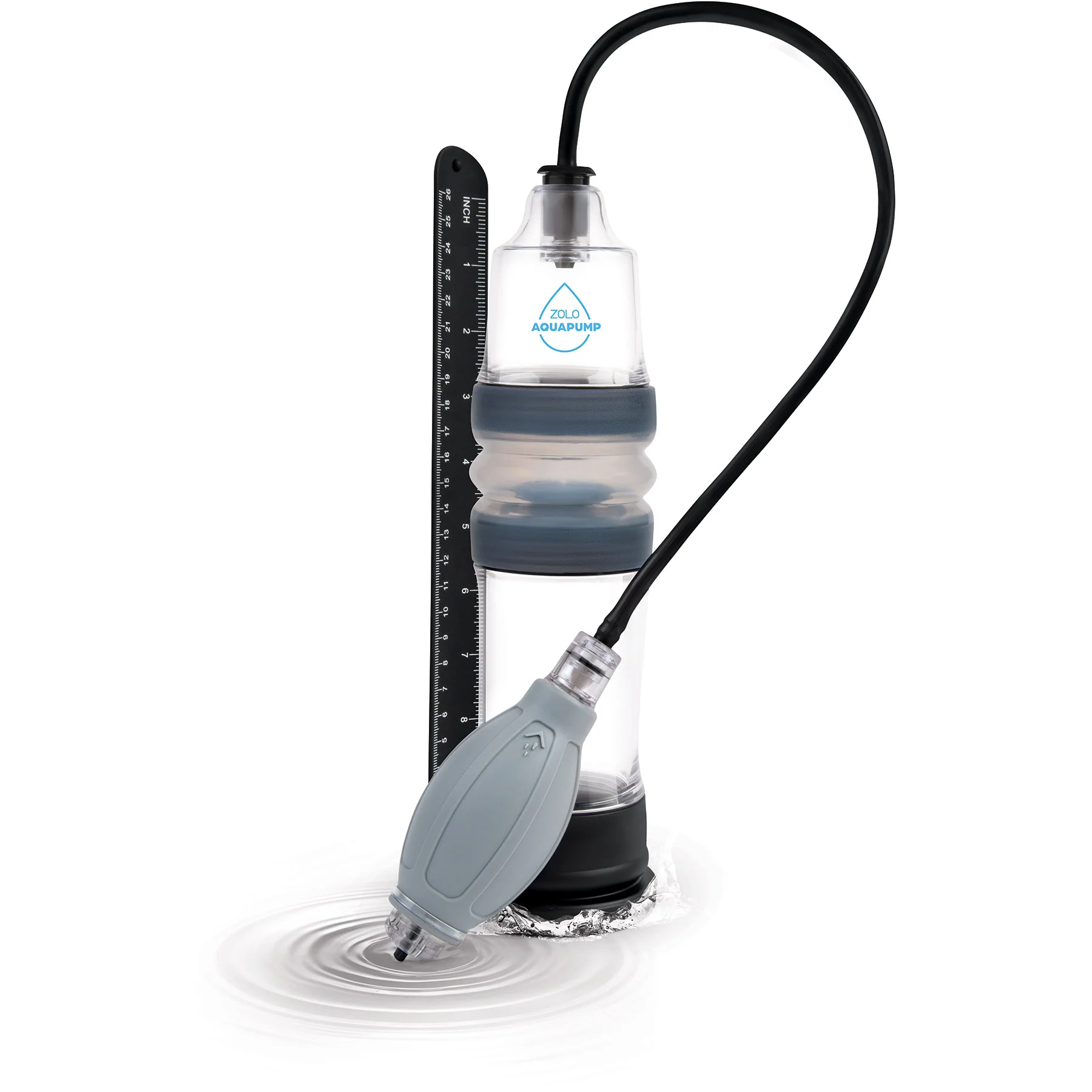 ZOLO Aquapump Compact Silicone Penis Pump - Image 2