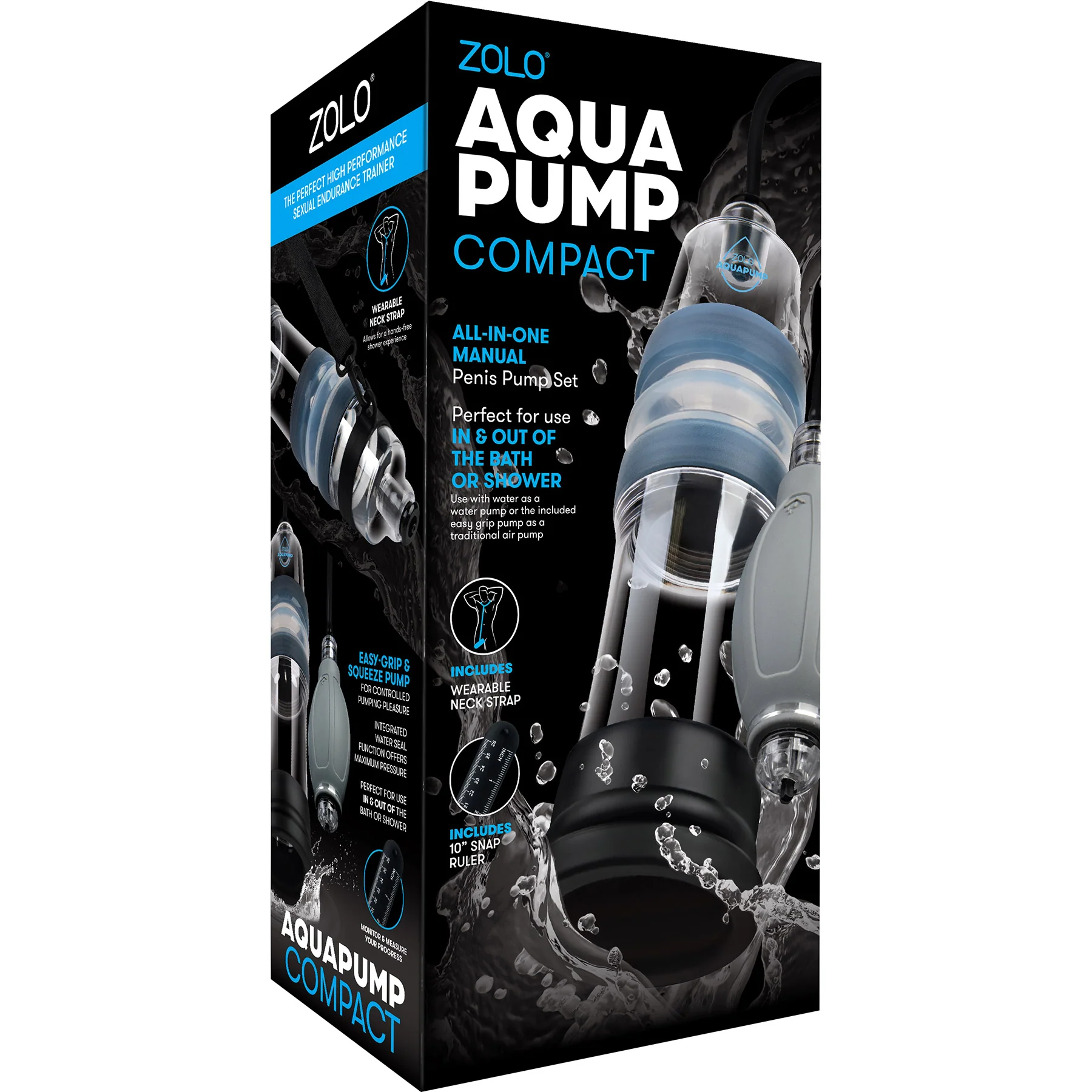 ZOLO Aquapump Compact Silicone Penis Pump - Image 5